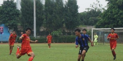 Laga Perdana Liga RMOL, Erlangga FA Raih 3 Poin di Kategori U-16