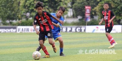 Kuasai Pertandingan, Erlangga FA Boyong 6 Gol dari Bina Taruna 