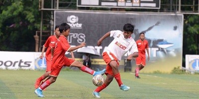 Hattrick Abi Wikanndaru Bawa MC Utama Petik Tiga Point Lawan Camp 82 di Liga RMOL 2022 