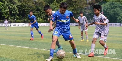 Menang Telak 4-0 atas EFA 2010, Erlangga FA Jadi Ancaman Serius Young Warrior